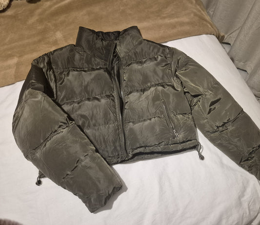 Cropped Puff Jacket