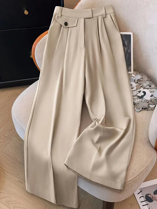 Women'S High-Waist Straight-Leg